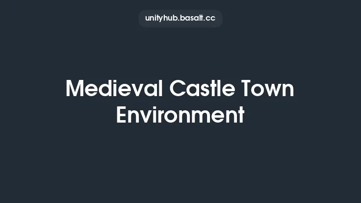 Medieval Castle Town Environment Thumbnail