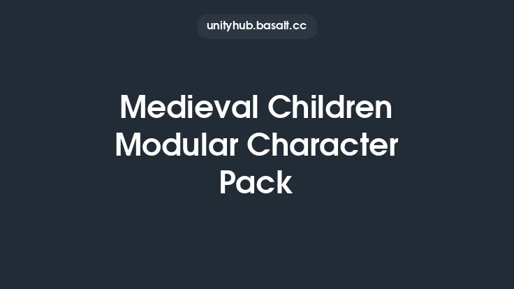 Medieval Children Modular Character Pack Thumbnail