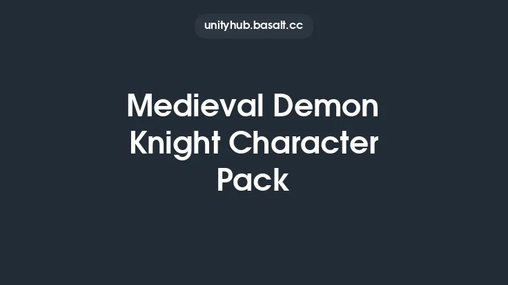 Medieval Demon Knight Character Pack Thumbnail
