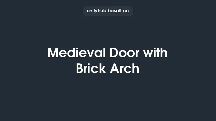 Medieval Door with Brick Arch Thumbnail