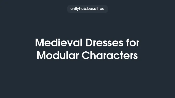 Medieval Dresses for Modular Characters Thumbnail