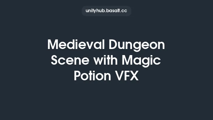 Medieval Dungeon Scene with Magic Potion VFX Thumbnail