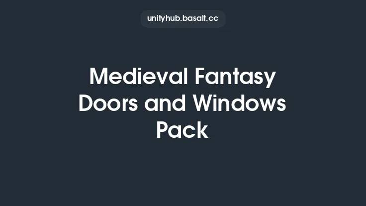 Medieval Fantasy Doors and Windows Pack Thumbnail