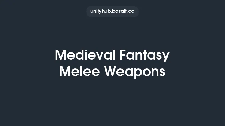 Medieval Fantasy Melee Weapons Thumbnail
