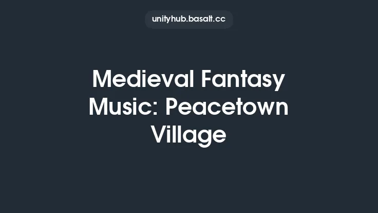 Medieval Fantasy Music: Peacetown Village Thumbnail