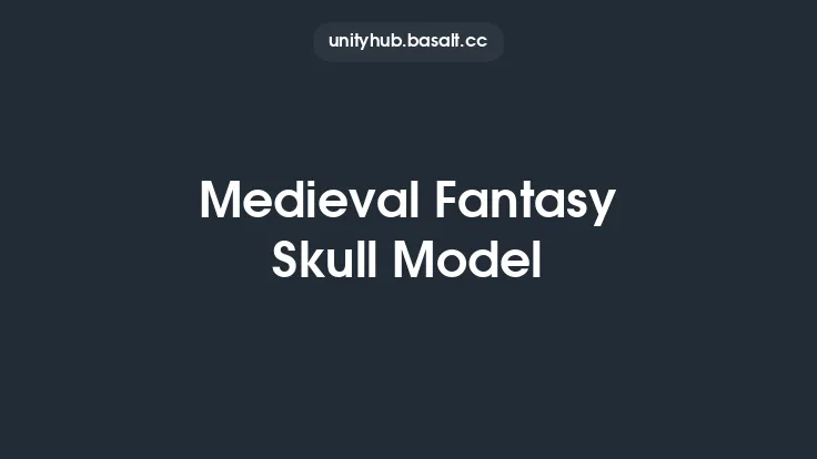 Medieval Fantasy Skull Model Thumbnail