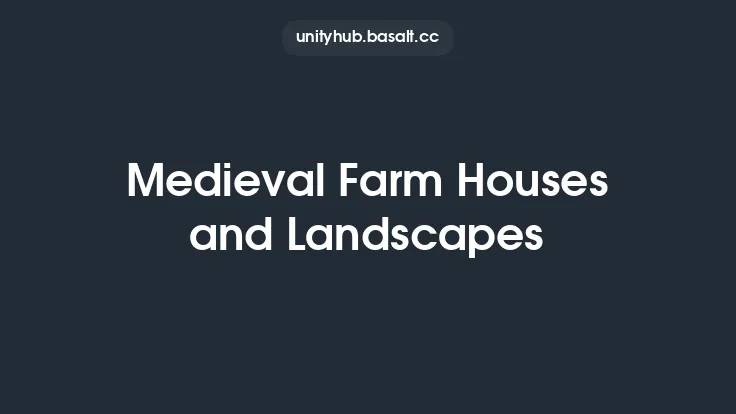 Medieval Farm Houses and Landscapes Thumbnail
