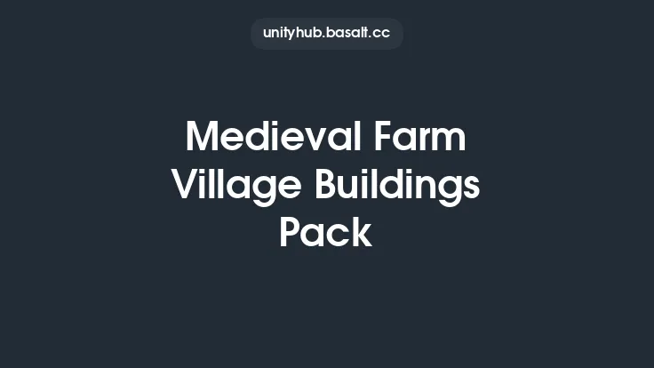 Medieval Farm Village Buildings Pack Thumbnail