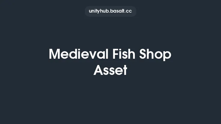 Medieval Fish Shop Asset Thumbnail