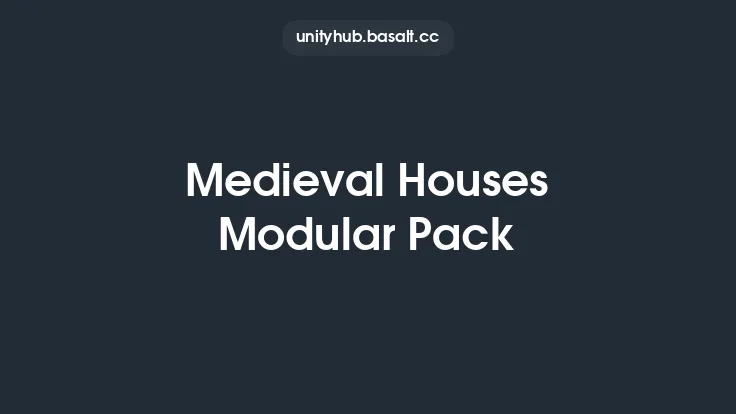 Medieval Houses Modular Pack Thumbnail