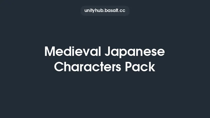 Medieval Japanese Characters Pack Thumbnail