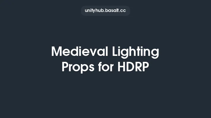 Medieval Lighting Props for HDRP Thumbnail