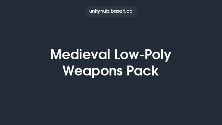 Medieval Low-Poly Weapons Pack Thumbnail