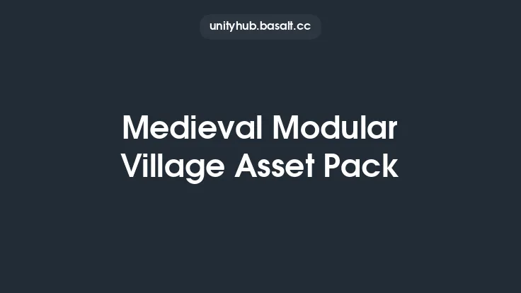 Medieval Modular Village Asset Pack Thumbnail