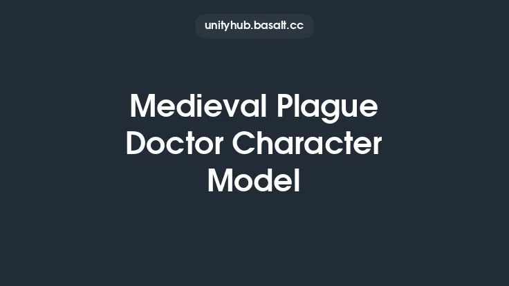 Medieval Plague Doctor Character Model Thumbnail