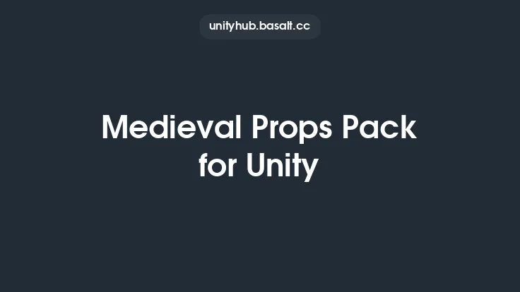 Medieval Props Pack for Unity Thumbnail