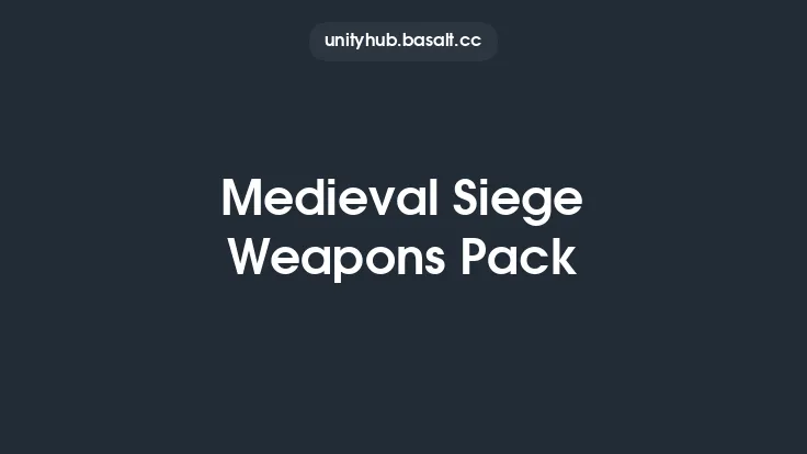 Medieval Siege Weapons Pack Thumbnail
