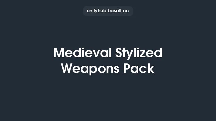 Medieval Stylized Weapons Pack Thumbnail