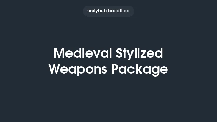 Medieval Stylized Weapons Package Thumbnail