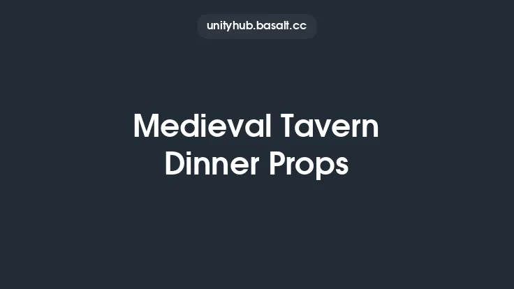 Medieval Tavern Dinner Props Thumbnail