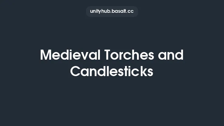 Medieval Torches and Candlesticks Thumbnail