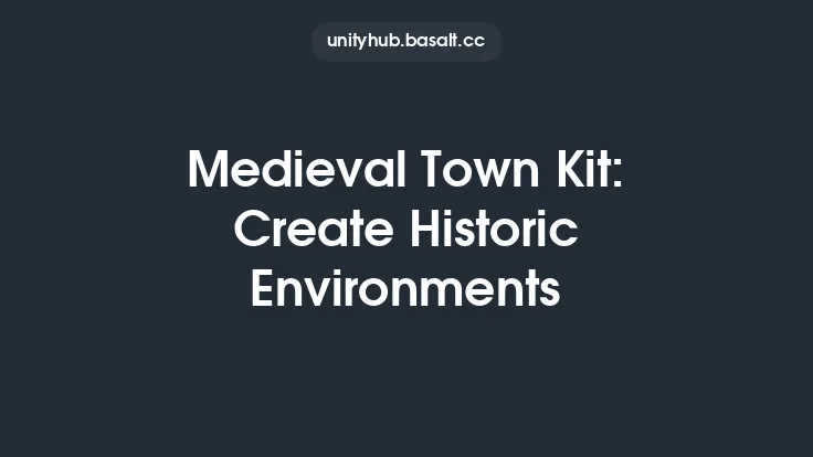 Medieval Town Kit: Create Historic Environments Thumbnail
