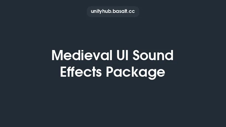 Medieval UI Sound Effects Package Thumbnail