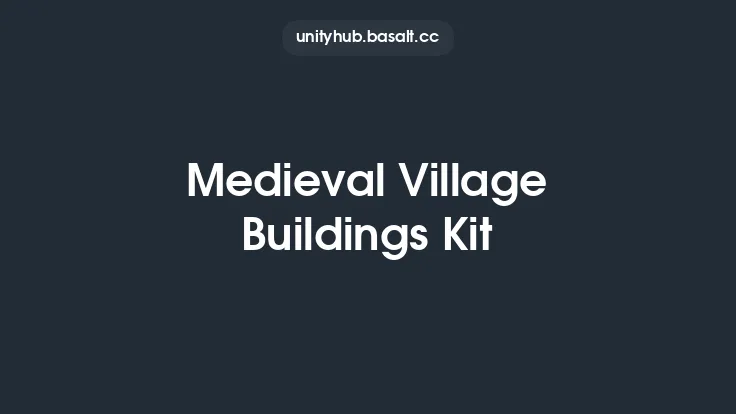 Medieval Village Buildings Kit Thumbnail