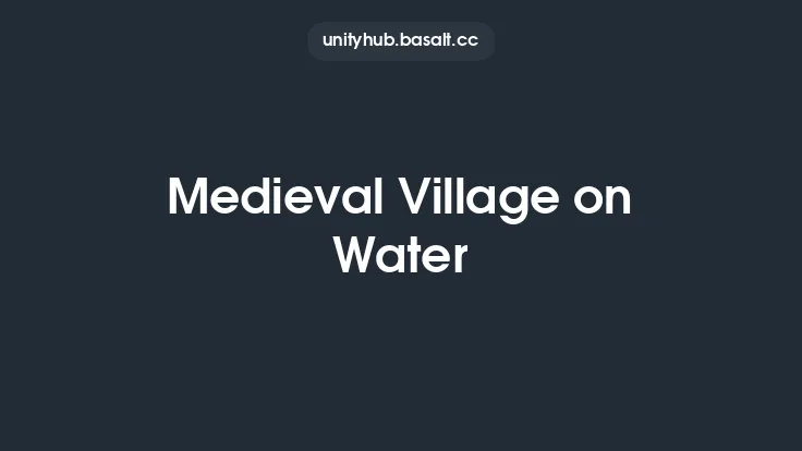 Medieval Village on Water Thumbnail