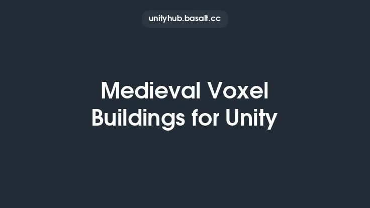 Medieval Voxel Buildings for Unity Thumbnail
