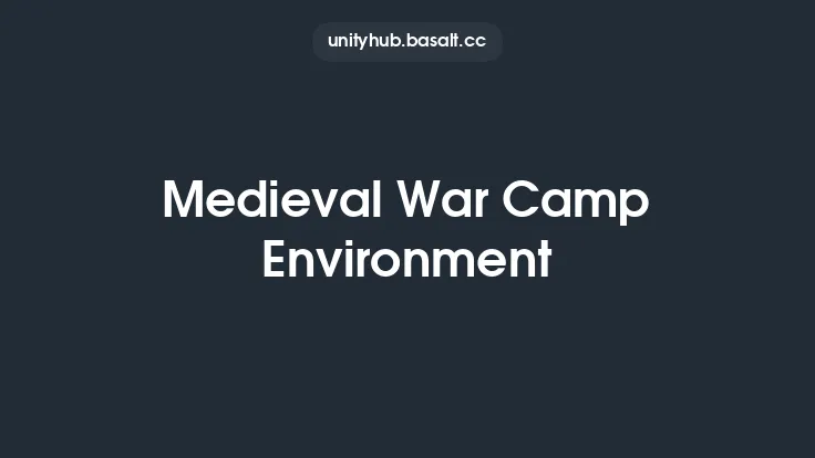 Medieval War Camp Environment Thumbnail
