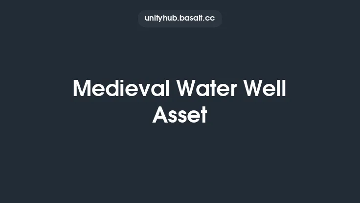 Medieval Water Well Asset Thumbnail