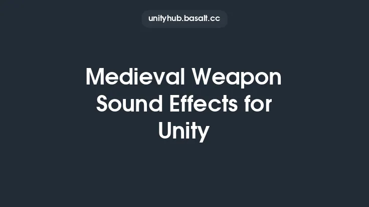 Medieval Weapon Sound Effects for Unity Thumbnail
