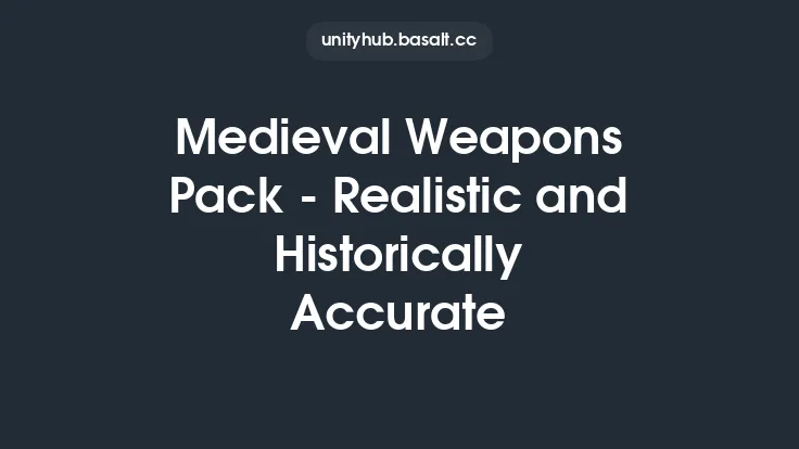 Medieval Weapons Pack - Realistic and Historically Accurate Thumbnail