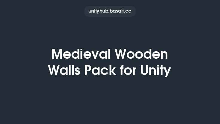Medieval Wooden Walls Pack for Unity Thumbnail