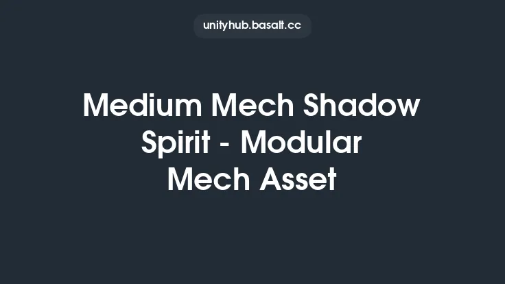 Medium Mech Shadow Spirit - Modular Mech Asset Thumbnail