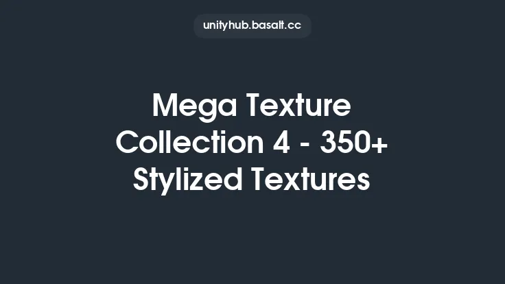 Mega Texture Collection 4 - 350+ Stylized Textures Thumbnail