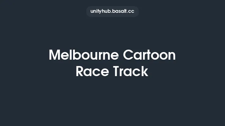 Melbourne Cartoon Race Track Thumbnail