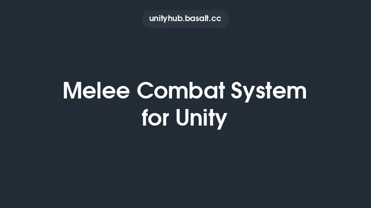 Melee Combat System for Unity Thumbnail