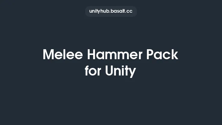 Melee Hammer Pack for Unity Thumbnail