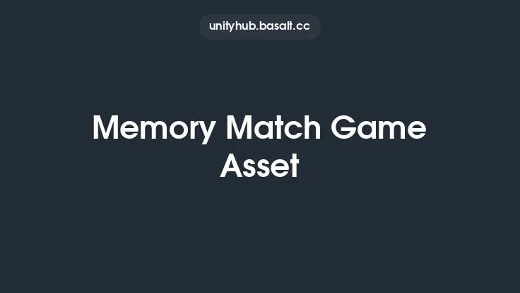 Memory Match Game Asset Thumbnail