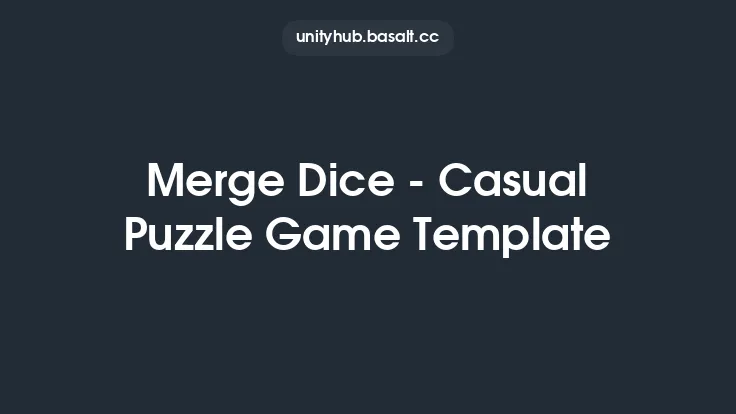 Merge Dice - Casual Puzzle Game Template Thumbnail
