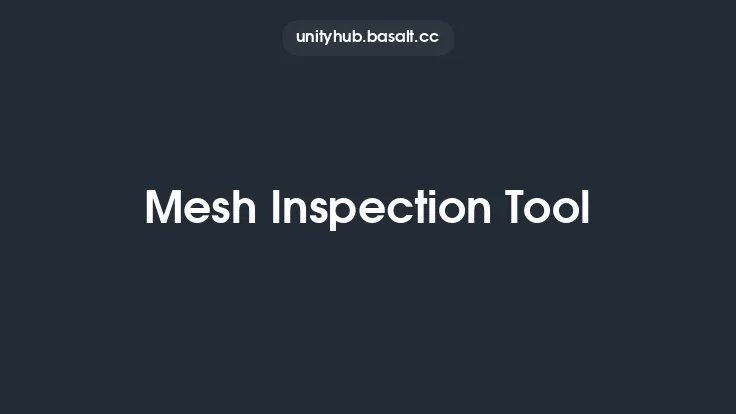 Mesh Inspection Tool Thumbnail