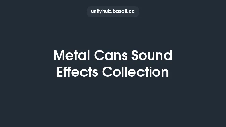 Metal Cans Sound Effects Collection Thumbnail