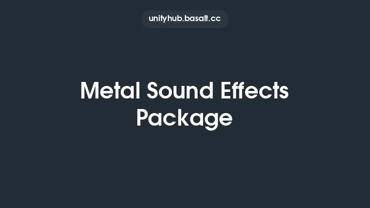 Metal Sound Effects Package Thumbnail