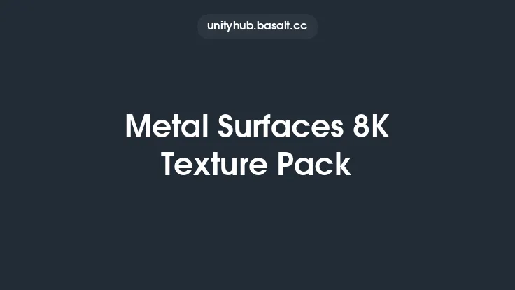 Metal Surfaces 8K Texture Pack Thumbnail