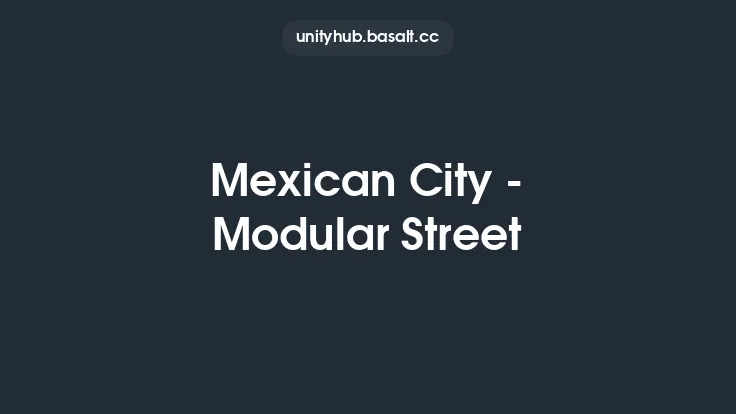 Mexican City - Modular Street Thumbnail