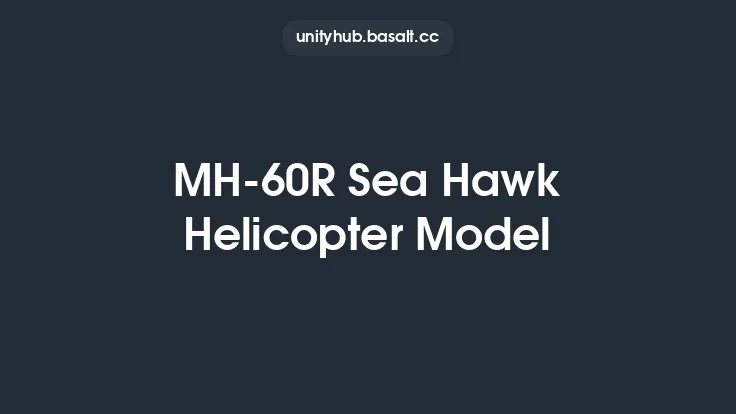 MH-60R Sea Hawk Helicopter Model Thumbnail