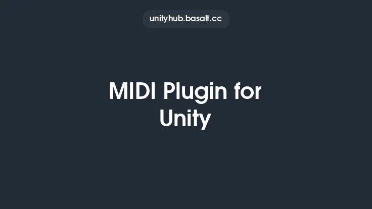 MIDI Plugin for Unity Thumbnail
