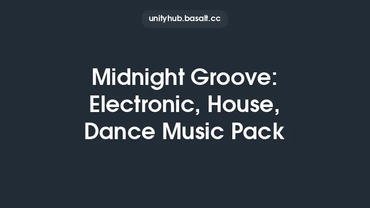 Midnight Groove: Electronic, House, Dance Music Pack Thumbnail